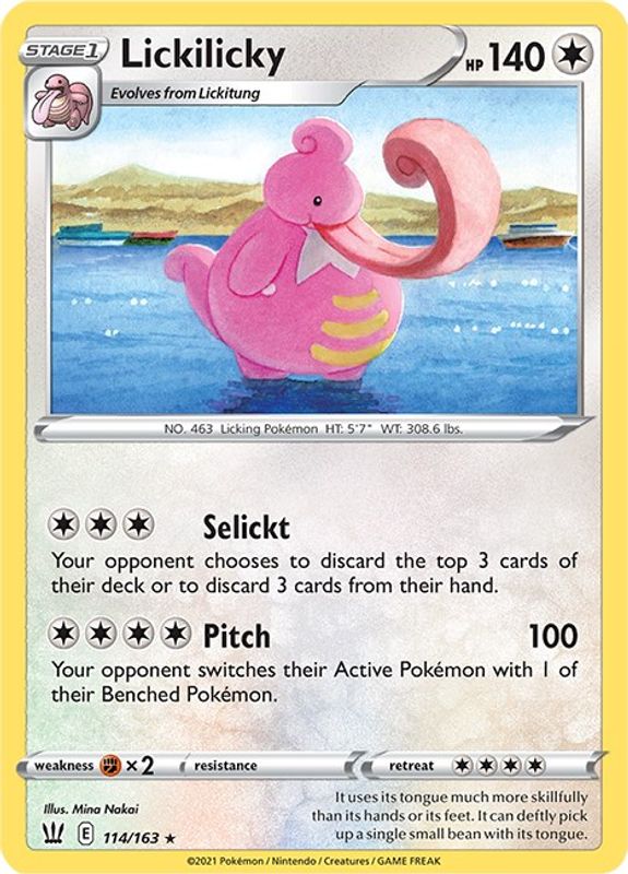 Lickilicky - 114/163 - Rare