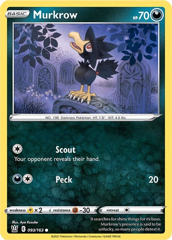 Murkrow - 093/163 - Common