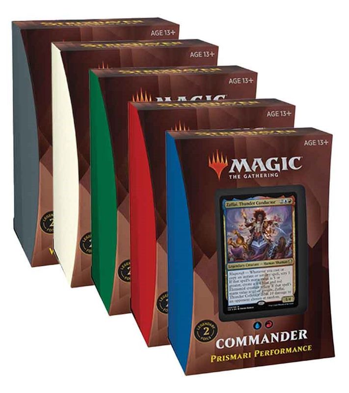 Commander 2021 - Set of 5