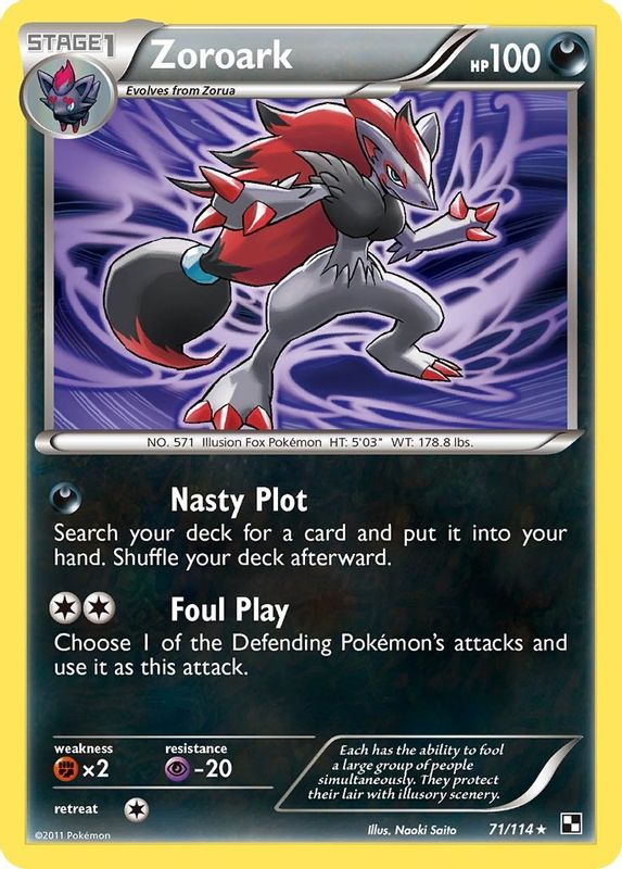 Zoroark - 71/114 - 071/114 - Promo