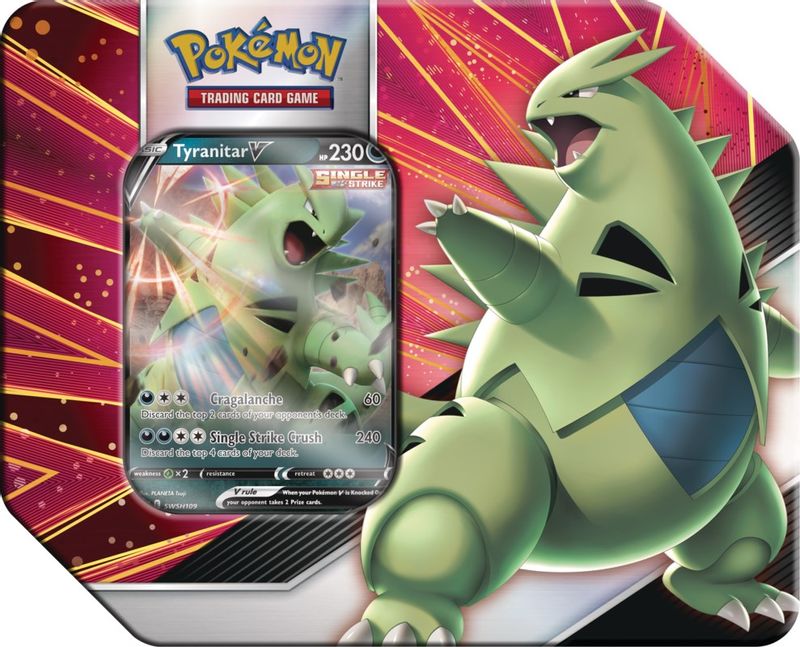 V Strikers Tin [Tyranitar V]