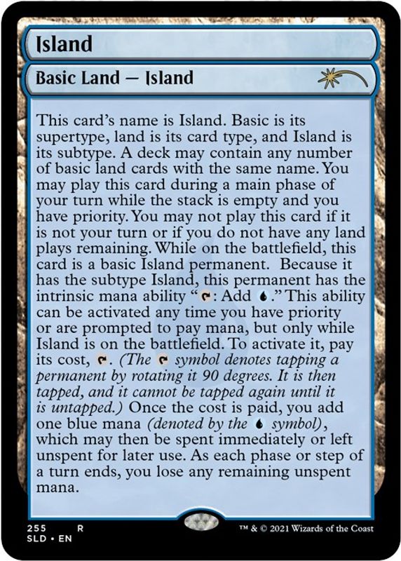 Island (255) (Full-Text Lands) - 255 - Promo