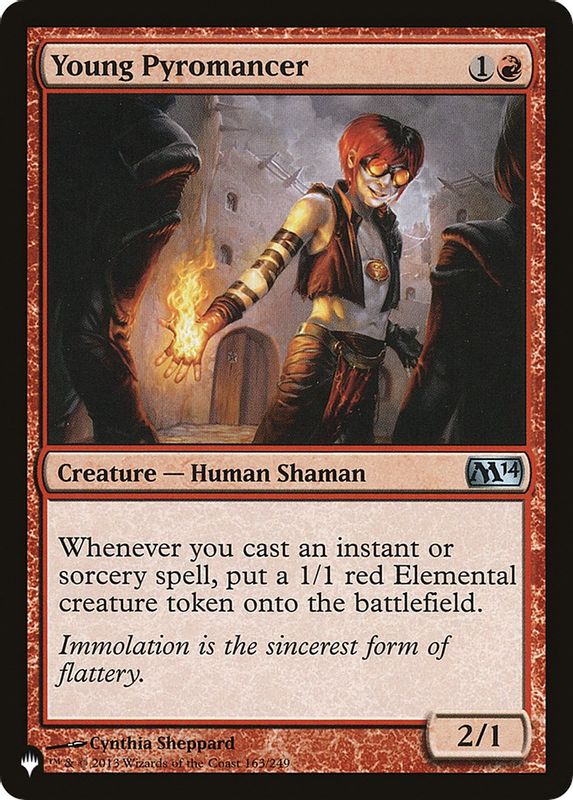 Young Pyromancer (M14) - 163 - Uncommon