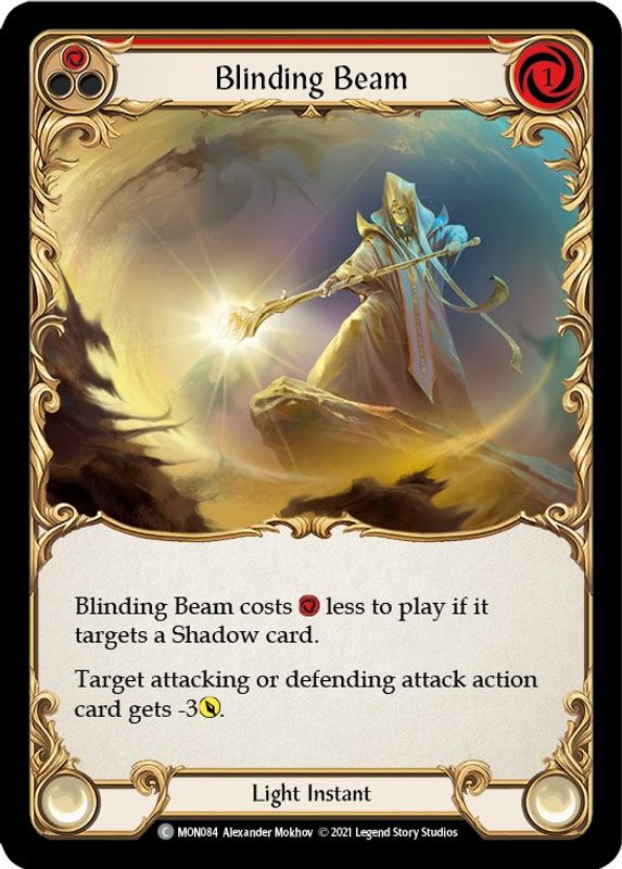 Blinding Beam (Red) - MON084 - Common