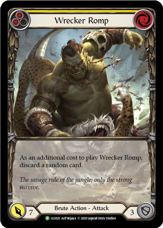 Wrecker Romp (Yellow) - LGS021 - Promo