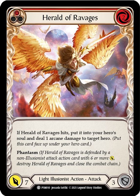 Herald of Ravages (Red) - PSM010 - Common