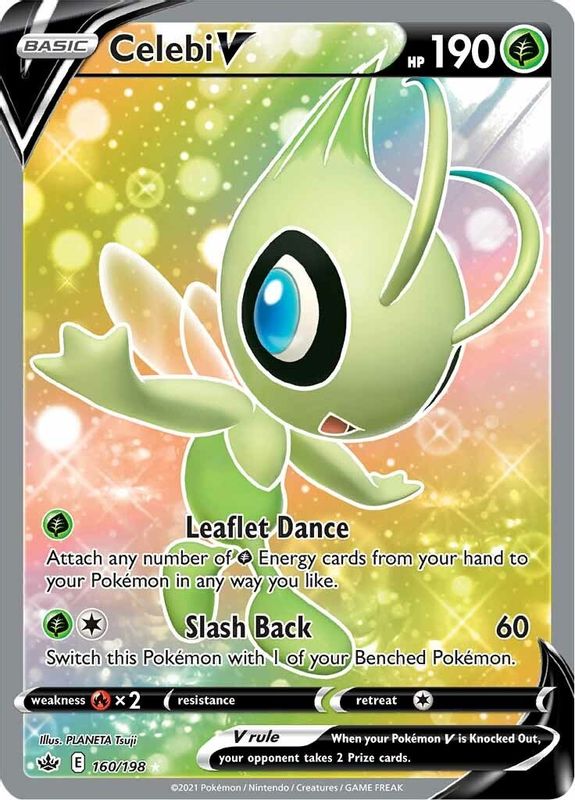 Celebi V (Full Art) - 160/198 - Ultra Rare