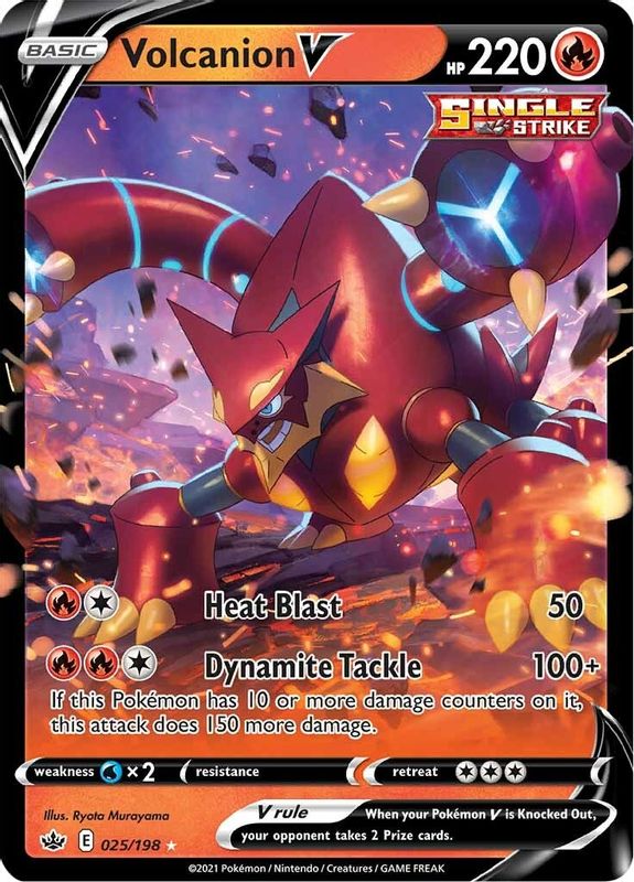 Volcanion V - 025/198 - Ultra Rare