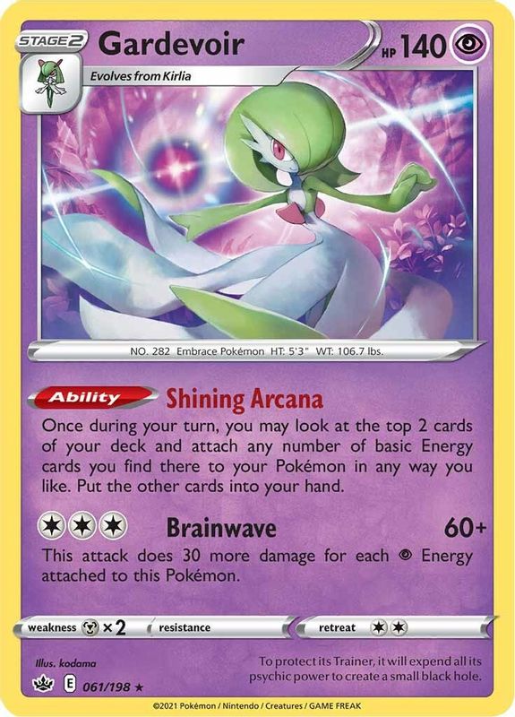 Gardevoir - 061/198 - Holo Rare