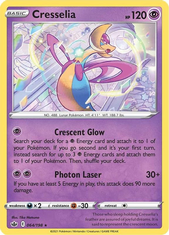 Cresselia - 064/198 - Holo Rare