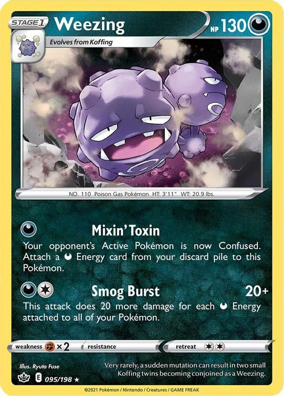 Weezing - 095/198 - Rare