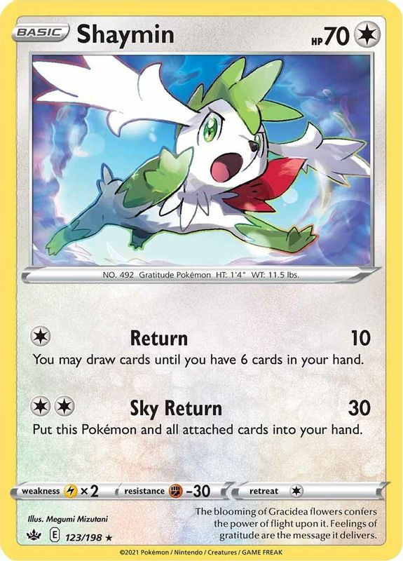 Shaymin - 123/198 - Holo Rare