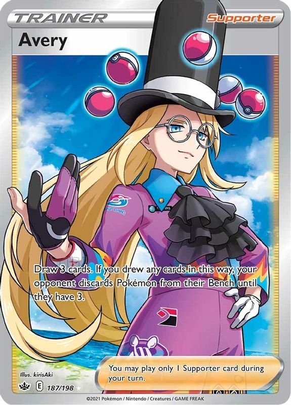 Avery (Full Art) - 187/198 - Ultra Rare