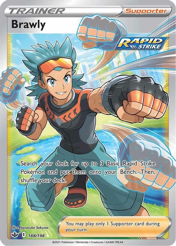 Brawly (Full Art) - 188/198 - Ultra Rare