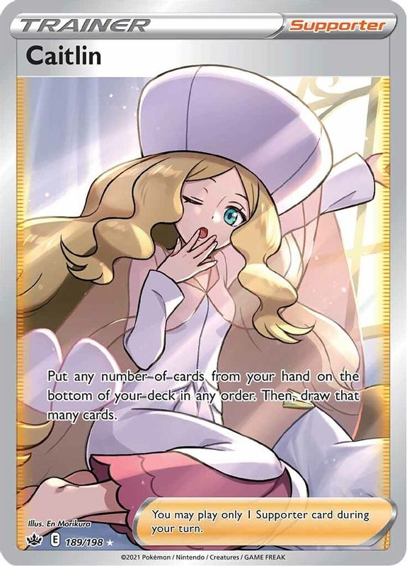 Caitlin (Full Art) - 189/198 - Ultra Rare