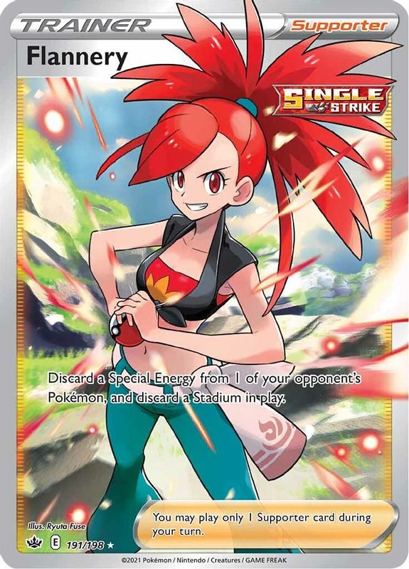 Flannery (Full Art) - 191/198 - Ultra Rare