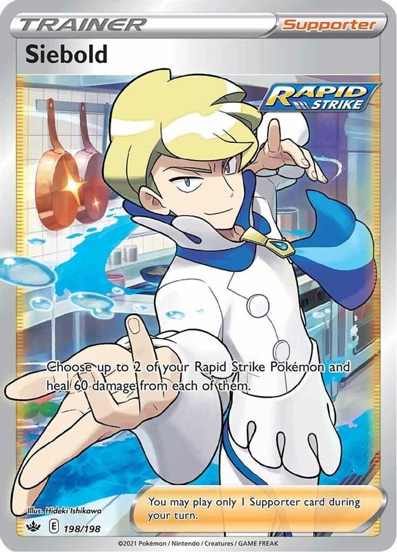 Siebold (Full Art) - 198/198 - Ultra Rare