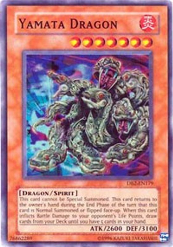 Yamata Dragon - DB2-EN179 - Super Rare