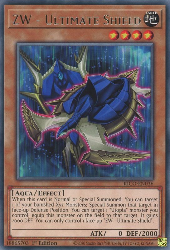 ZW - Ultimate Shield - KICO-EN036 - Rare