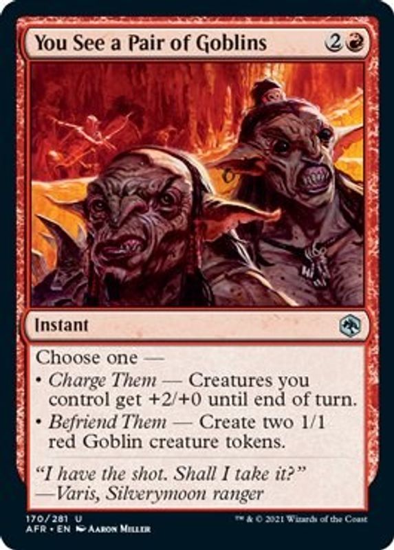 You See a Pair of Goblins - 170 - Uncommon