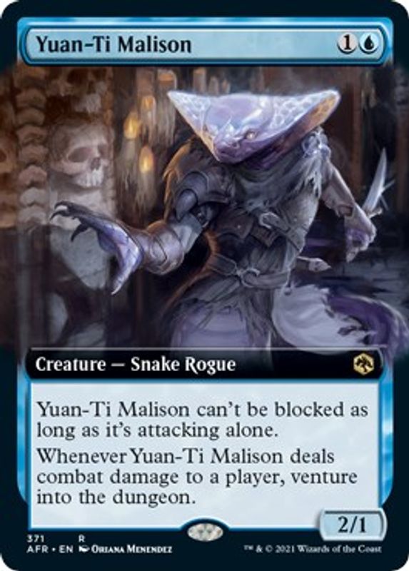 Yuan-Ti Malison (Extended Art) - 371 - Rare