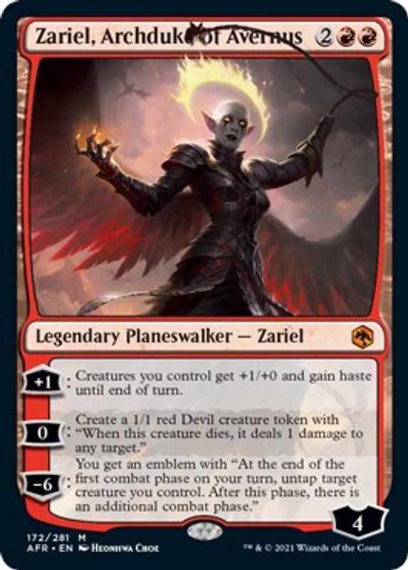 Zariel, Archduke of Avernus - 172 - Mythic