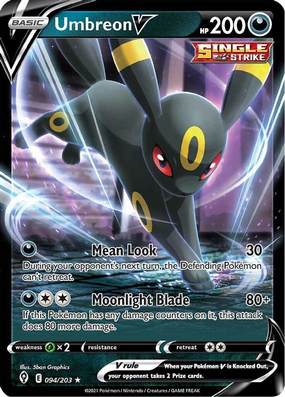 Umbreon V - 094/203 - Ultra Rare