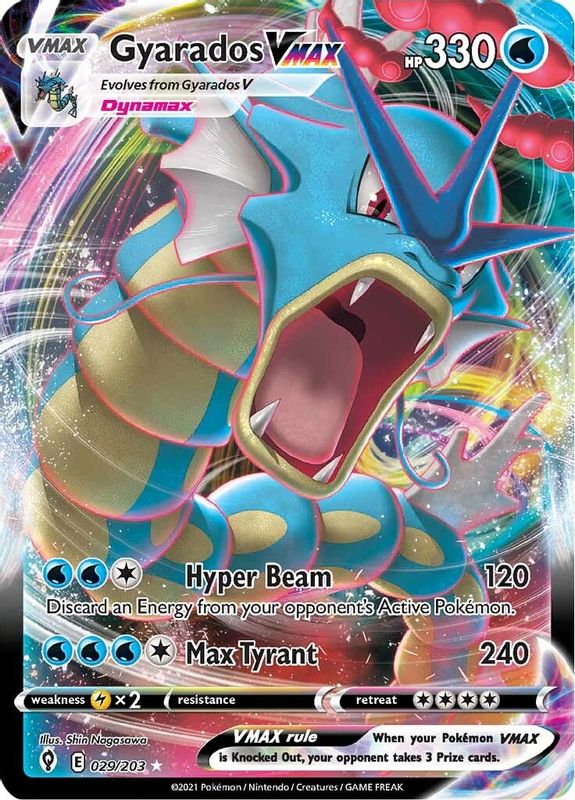 Gyarados VMAX - 029/203 - Ultra Rare