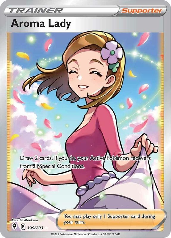 Aroma Lady (Full Art) - 199/203 - Ultra Rare