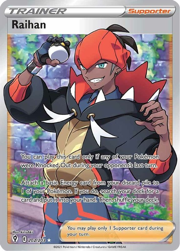 Raihan (Full Art) - 202/203 - Ultra Rare