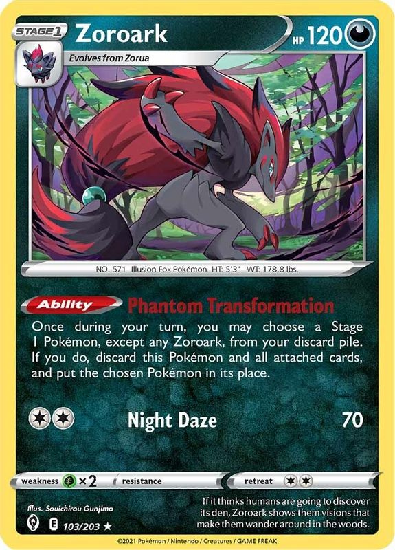 Zoroark - 103/203 - Holo Rare