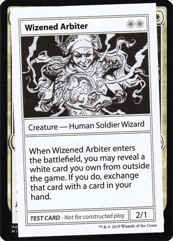 Wizened Arbiter (No PW Symbol) - Special