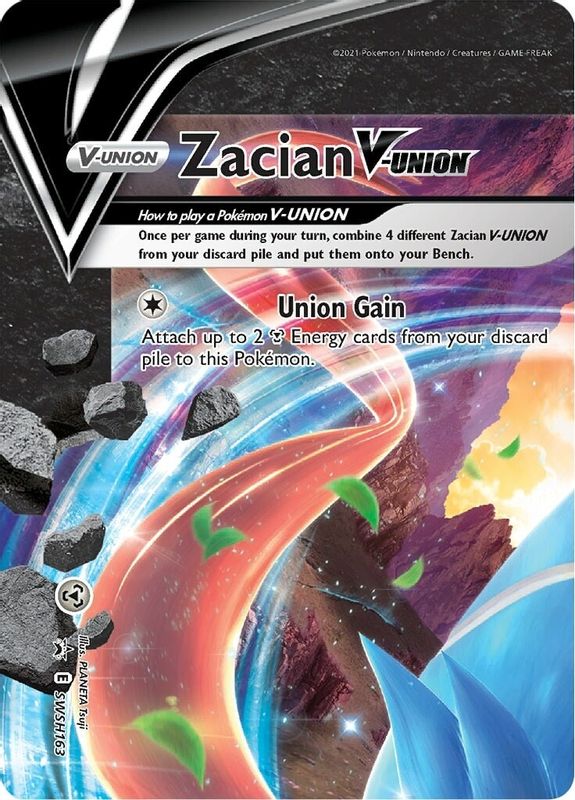 Zacian V-UNION - SWSH163 - SWSH163 - Promo