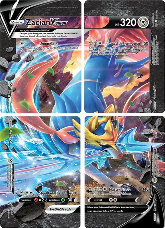 Zacian V-UNION [Set of 4] - Promo