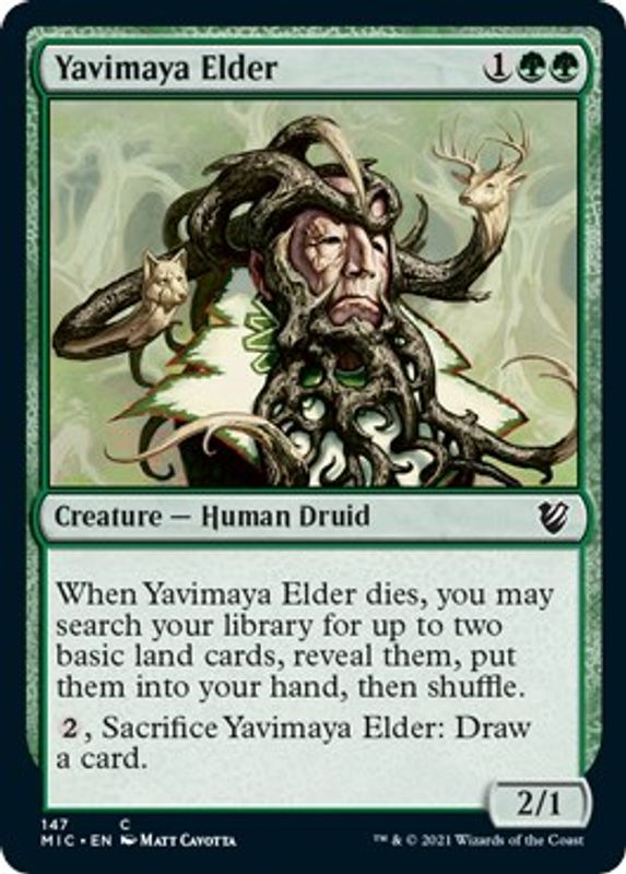 Yavimaya Elder - 147 - Uncommon