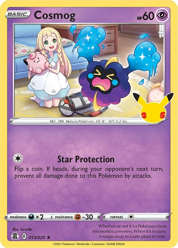 Cosmog - 013/025 - Holo Rare