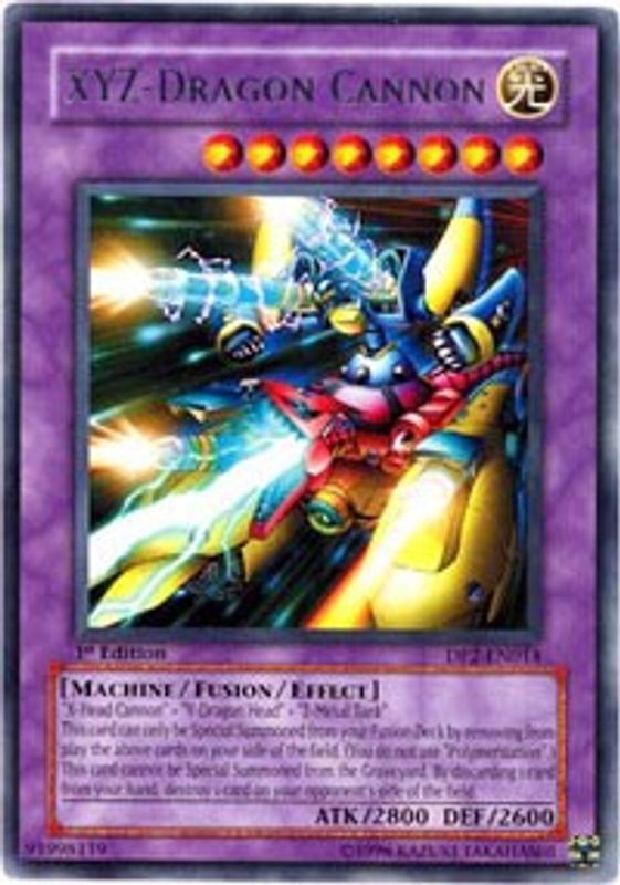 XYZ-Dragon Cannon - DP2-EN014 - Rare