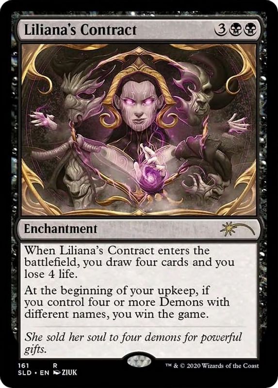 Liliana's Contract - 161 - Rare