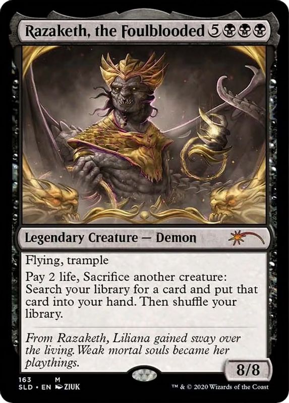 Razaketh, the Foulblooded - 163 - Mythic