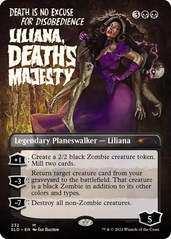 Liliana, Death's Majesty - 232 - Mythic