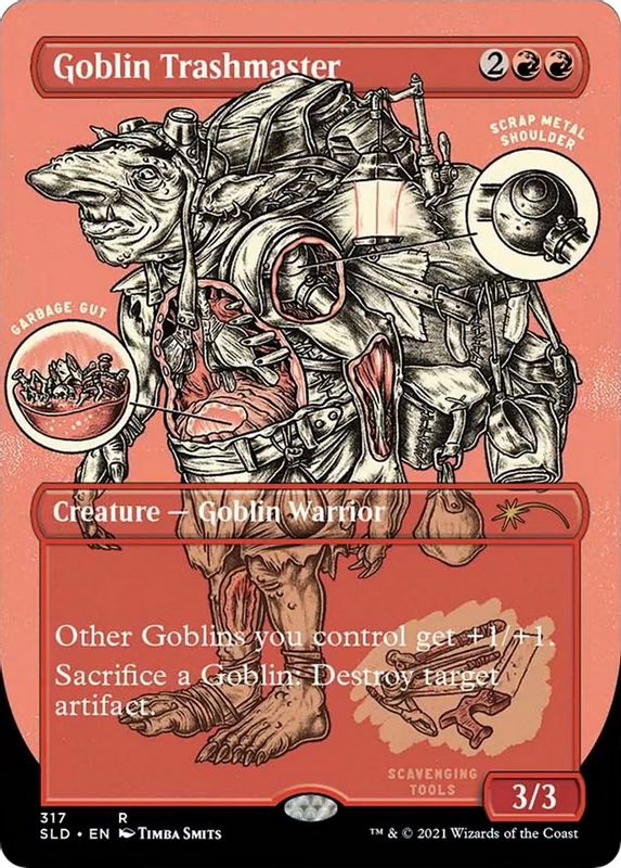 Goblin Trashmaster (Foil Etched) - 317 - Rare