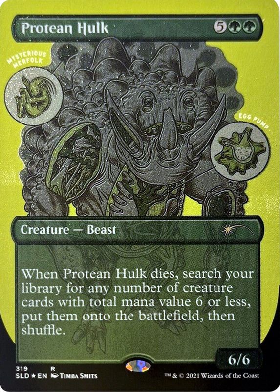 Protean Hulk (Foil Etched) - 319 - Rare