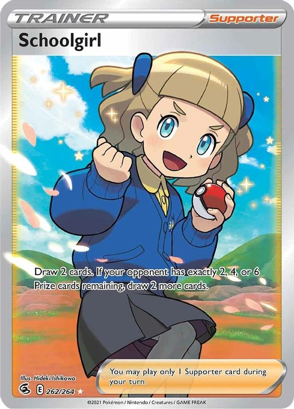 Schoolgirl (Full Art) - 262/264 - Ultra Rare