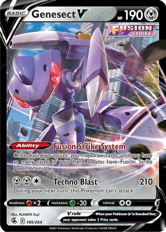 Genesect V - 185/264 - Ultra Rare