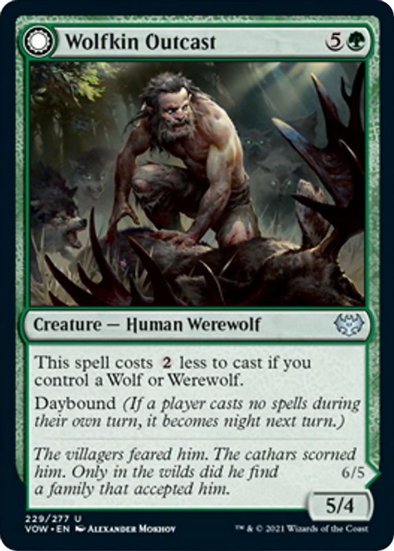 Wolfkin Outcast - 229 - Uncommon