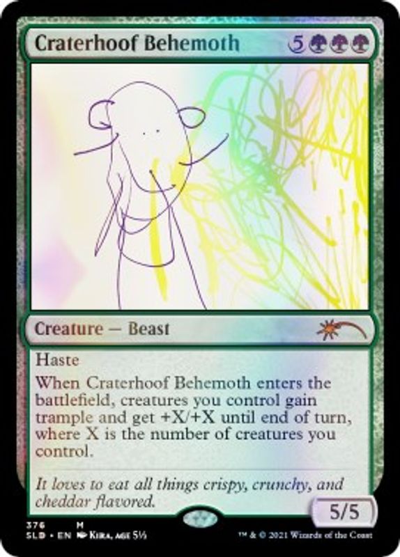 Craterhoof Behemoth (376) - 376 - Mythic