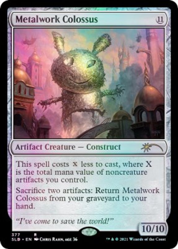 Metalwork Colossus (377) - 377 - Rare