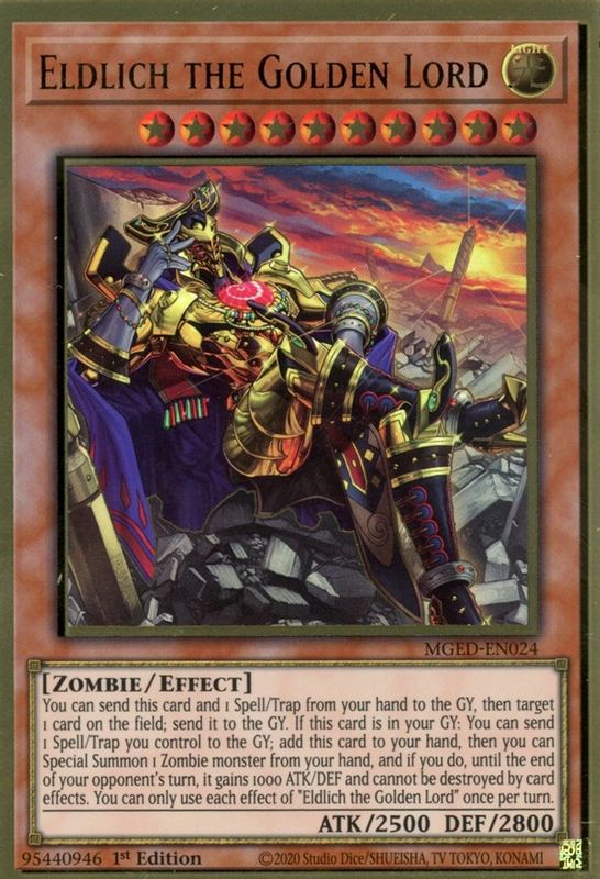 Eldlich the Golden Lord - MGED-EN024 - Premium Gold Rare