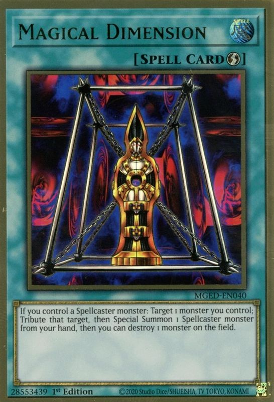 Magical Dimension - MGED-EN040 - Premium Gold Rare