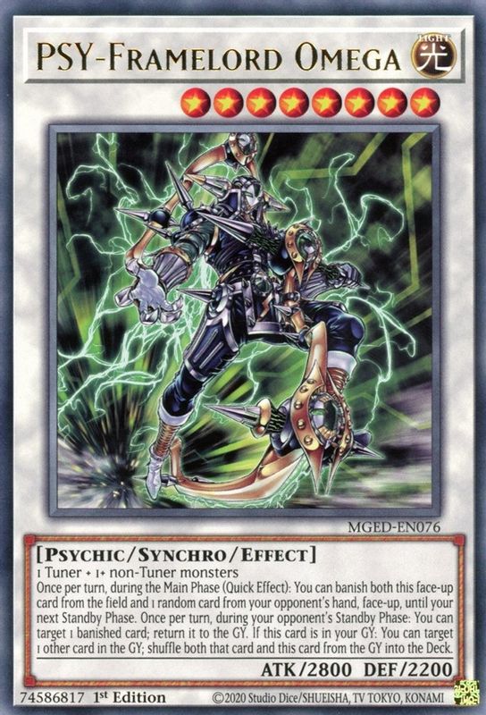 PSY-Framelord Omega - MGED-EN076 - Rare